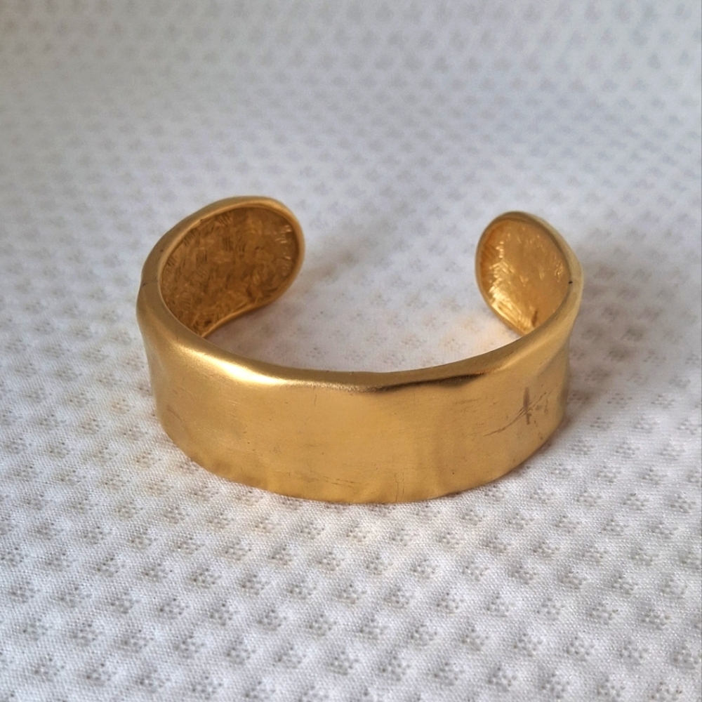 Vintage Giventhy Gold Cuff Bracelet